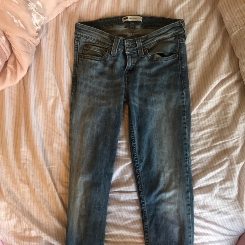 Levi’s low rise skinny jeans